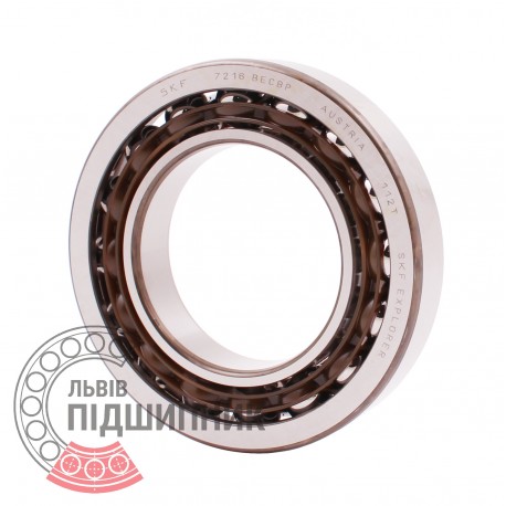 7216 BECBP [SKF] - 46216 - Single row angular contact ball bearing