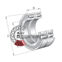 SL045013-PP-C3 [INA] Cylindrical roller bearing