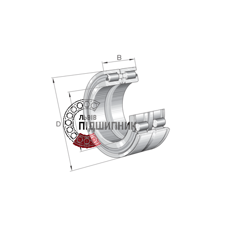 SL045013-PP-C3 [INA] Cylindrical roller bearing