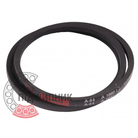 A-1660 | A64 [Bando] Classic V-Belt A1660 Lw/13x8-1625Li