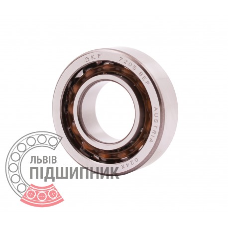 7205 BEP [SKF] - 46205 - Single row angular contact ball bearing