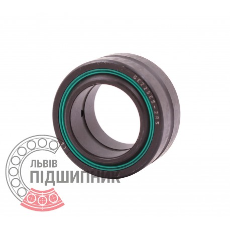 GE25ZO-2RS | GEZ100ES-2RS | GEZ25ES-2RS [Fluro] Radial spherical plain bearing. Inches series.