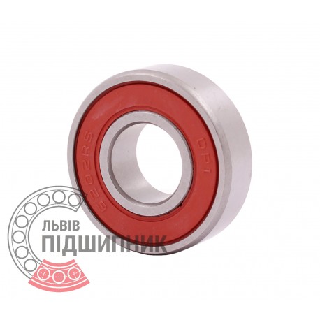 6202-2RS [DPI] Deep groove sealed ball bearing