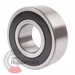 62309 2RS [Timken] Deep groove sealed ball bearing