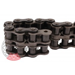 10B-2 [China] Duplex steel roller chain (pitch - 15.875mm)