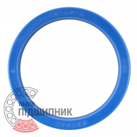 50x60x7 PU UNS/T20/K21/TTU blue - U-type Hydraulic Seal