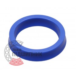 33x40x8 PU UNS/T20/K21/TTU blue - U-type Hydraulic Seal