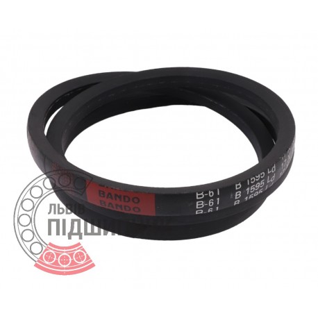 B-1595 | B61 [Bando] Classic V-Belt B1595 Lw/17x11-1550Li