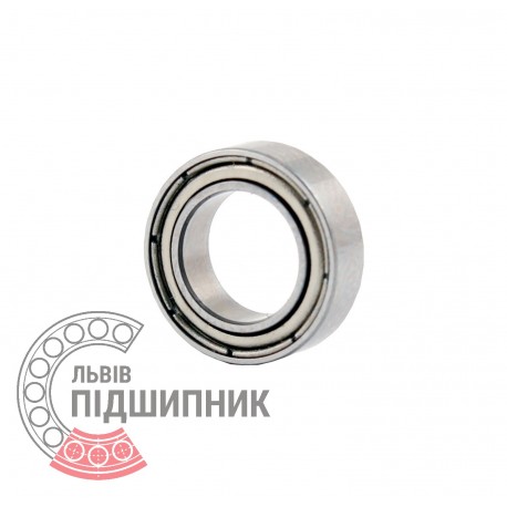 MR106ZZ [ZEN] Miniature deep groove sealed ball bearing. Special metric series.