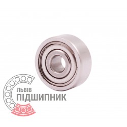 S623-2Z [ZEN] Deep groove ball bearing - stainless steel