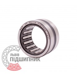 NK 20/16 [SKF] Игольчатый роликоподшипник без внутреннего кольца