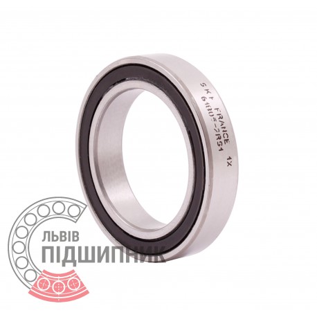 1000805 | 6805-2RS | 61805-2RS1 [SKF] Однорядний кульковий підшипник. Надлегка серія.