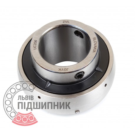 Подшипник шариковый закрепляемый UC206 [Kinex ZKL]