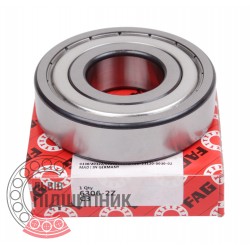 Deep groove ball bearing 6306-2Z-C3 [FAG]