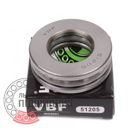 Thrust ball bearing 51205 [VBF]