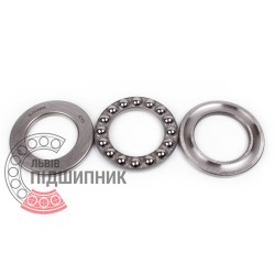 Thrust ball bearing 51208 [Kinex ZKL]