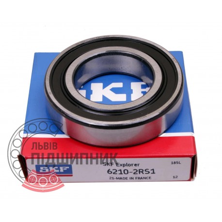 6210-2RS1 [SKF] Deep groove sealed ball bearing