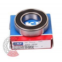 6005-2RSH [SKF] Deep groove sealed ball bearing