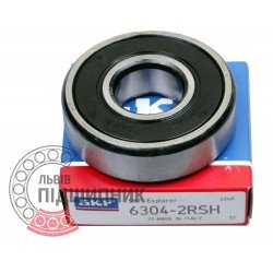 6304-2RSH [SKF] Deep groove sealed ball bearing