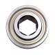 HPS102GPE | 2AH07-1.1/8 [NTN] Radial insert ball bearing, hexagonal bore