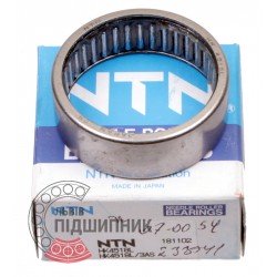 HK4518 [NTN] Игольчатый роликоподшипник с одним наружным штампованным кольцом