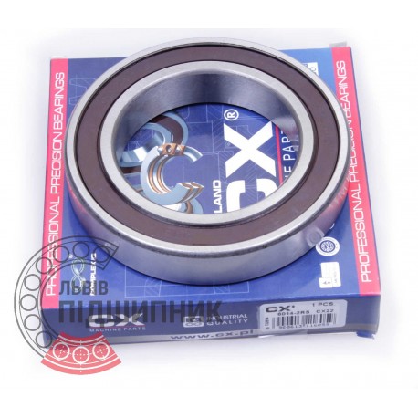 6014 2RS [CX] Deep groove sealed ball bearing
