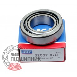 32007 X/Q [SKF], аналог 2007107 - Конический роликовый подшипник