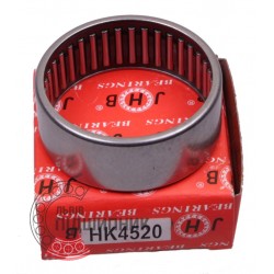 HK4520 [JHB] Игольчатый роликоподшипник с одним наружным штампованным кольцом