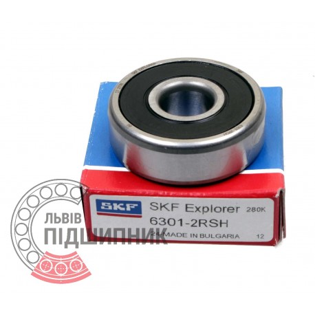 6301-2RSH [SKF] Deep groove sealed ball bearing