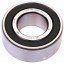 3206-BD-XL-2HRS-TVH [FAG] Double row angular contact ball bearing