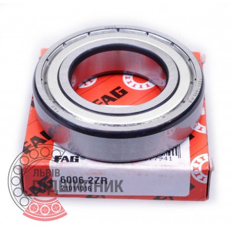 6006-2ZR [FAG] Deep groove sealed ball bearing