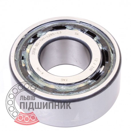 3308-BD-XL-TVH-C3 [FAG] Double row angular contact ball bearing