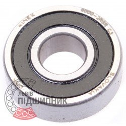 6000-2RSRC3 [Kinex] DIN 625-1 (70- 180100 - ГОСТ 8882-75) Підшипник кульковий закритий