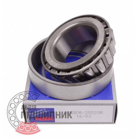 Tapered roller bearing 25580/25520 [NSK]