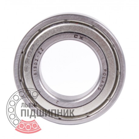 61902 ZZ [CX] Deep groove ball bearing