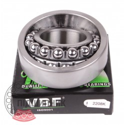 2208K [VBF] Self-aligning ball bearing