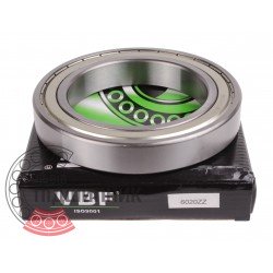 6020-ZZ [VBF] Deep groove ball bearing