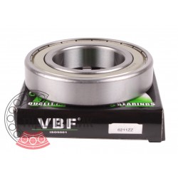 6211-ZZ [VBF] Deep groove ball bearing