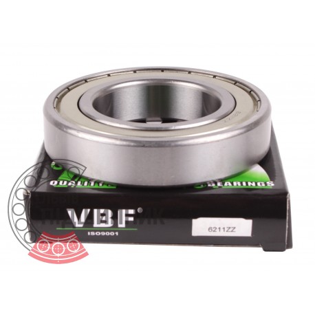 6211-ZZ [VBF] Deep groove ball bearing