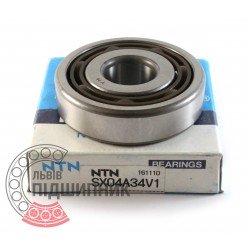 SX04A34VI [NTN] Deep groove ball bearing