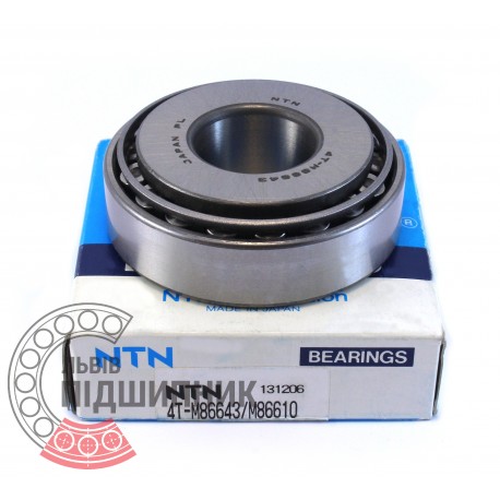 M86643/10 [NTN] Tapered roller bearing
