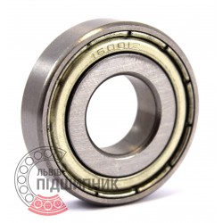 16001 ZZ [CX] Deep groove ball bearing