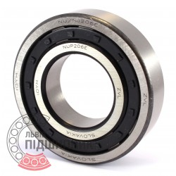 NUP206E [Kinex ZKL] Cylindrical roller bearing