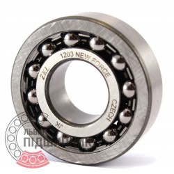 Self-aligning ball bearing 1203 [Kinex ZKL]