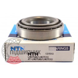LM67048/10 [NTN] Tapered roller bearing