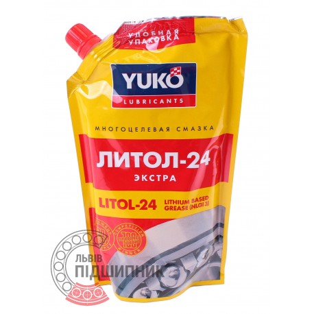 Смазка многоцелевая Литол-24 (Yukoil), 375гр.