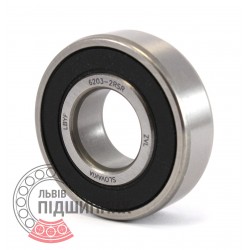 6203-2RS [ZVL] Deep groove ball bearing