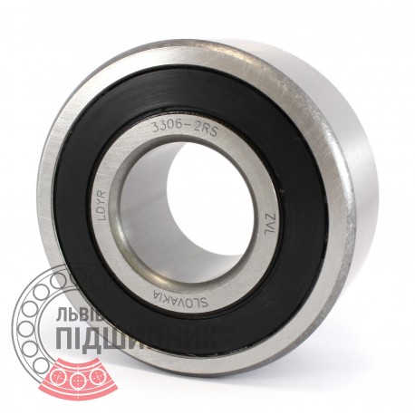 3306-2RS [ZVL] Angular contact ball bearing
