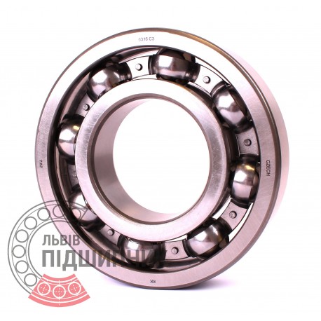 6316 C3 [Kinex ZKL] Deep groove ball bearing