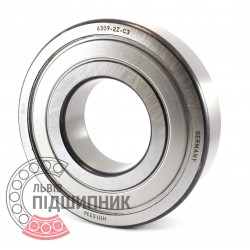 6309-2Z-C3 [FAG] Deep groove ball bearing